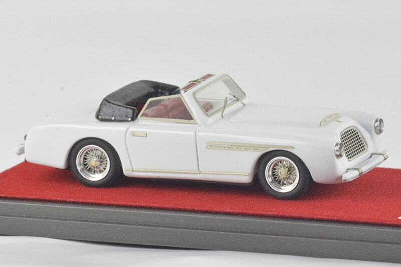 ALFA MODEL AM43F69 FERRARI  166 INTER #0063S CABRIOLET STAB. FARINA-APERTA 50 BIANCA