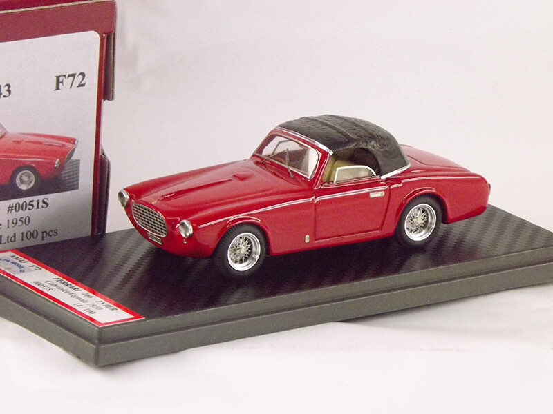 ALFA MODEL 43  AM43F72 - FERRARI 166 INTER #0051S CABR. VIGNALE 1950