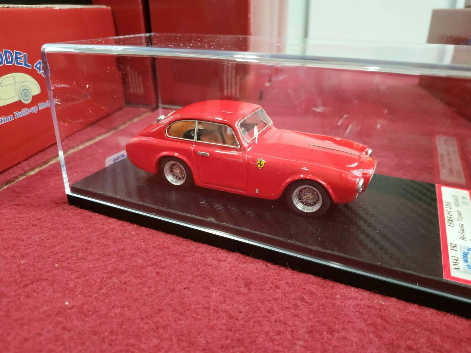 ALFA MODEL 43  AM43F82 - FERRARI 225S BERLINETTA VIGNALE #0164ED STREET