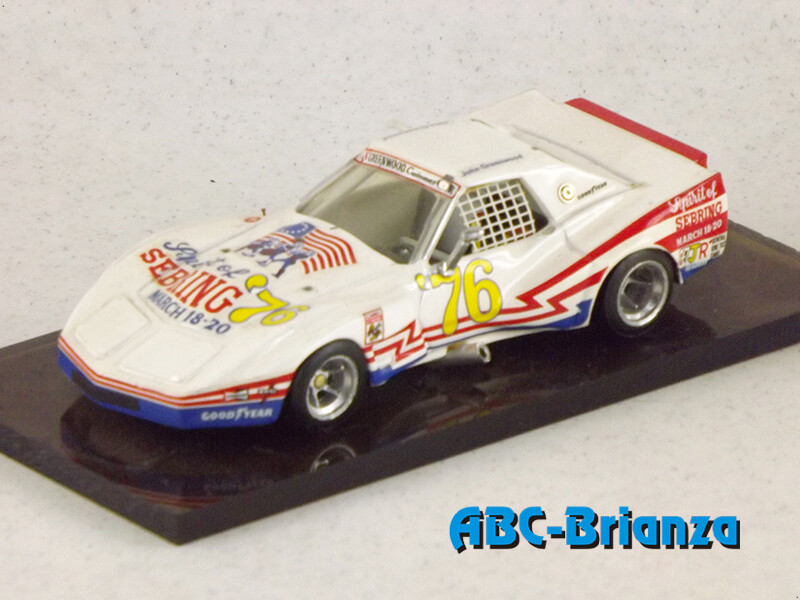 ARENA AREM076 CORVETTE SPIRIT OF SEBRING '76 JIOHN GREENWOOD