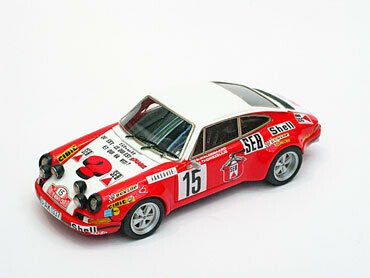 ARENA AREM438 - PORSCHE 911 S SEB MONTE 1972 LAROUSSE N.4 WALDEGAARD N.15