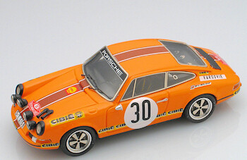 ARENA AREM498 - PORSCHE 911 2.4 S GR.4 MONTECARLO  1971 CHASSEUIL-BARON N.30