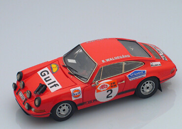 ARENA AREM560 - PORSCHE 911 S WALDEGAARD-HELMER WINNER  RALLY SWEDEN 1970