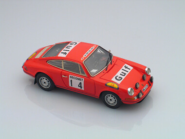 ARENA AREM558 - PORSCHE 911 WALDEGAARD-HELMER WINNER RALLY SWEDEN 1968 + ELFORD-STONE