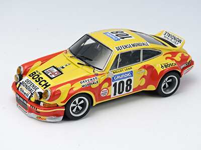 ARENA AREM825 - PORSCHE CARRERA RSR DEFENSE MONDIALE BALLOT LENA- MORENAS TOUR DE FRANCE 1973