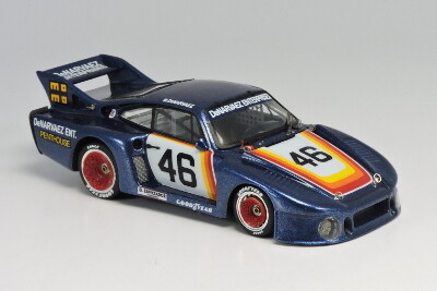 ARENA AREM858 - PORSCHE 935 J DE NARVAEZ IMSA 1981 4 VERSIONS PORTLAND SEARS POINT MOSPORT
