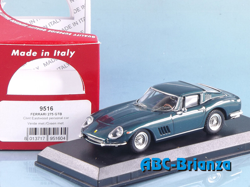 BEST9516 FERRARI 275 GTB - CLINT EASTWOOD - PERSONAL CAR - VERDE MET./GREENMETALLIZED