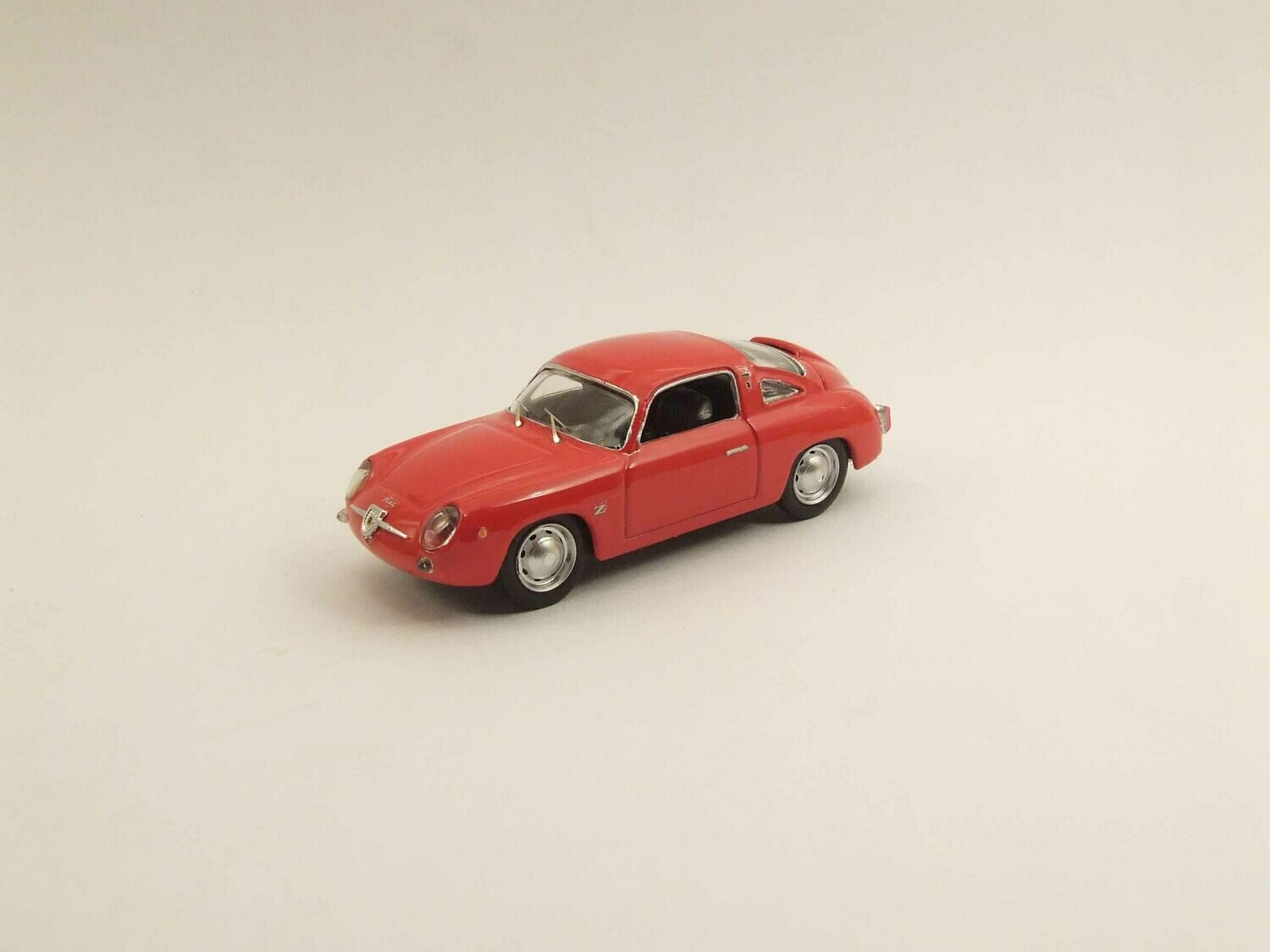BEST9484 FIAT ABARTH 750 ZAGATO - 1958 - "Prova" rosso/red