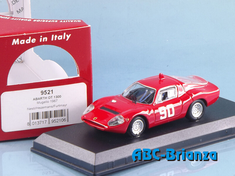 BEST9521 ABARTH OT 1300 - MUGELLO 1967 - NESTI/HEZEMANS/FURTMAYR #90