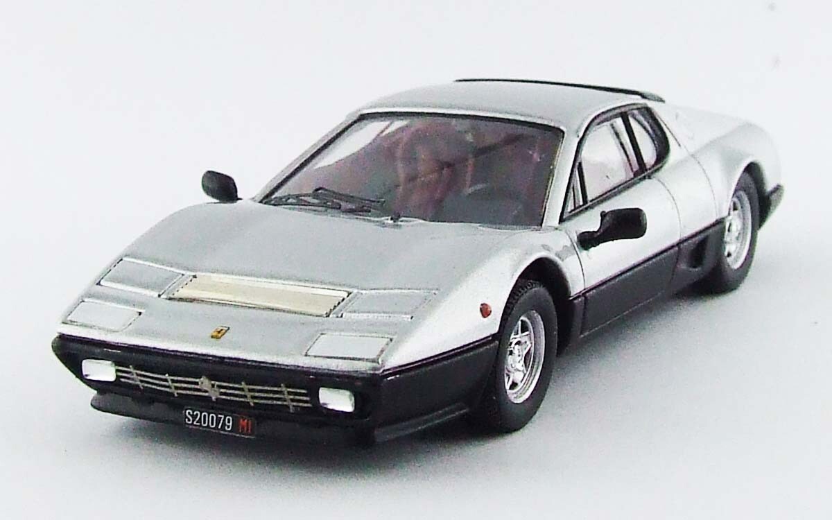 BEST9597 FERRARI 512 BB - 1976 - Grigio met.-Nero - Grey met.-Black met.