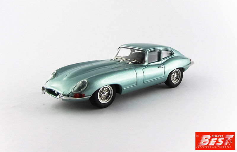 BEST9626 JAGUAR E COUPE' - Light green met.