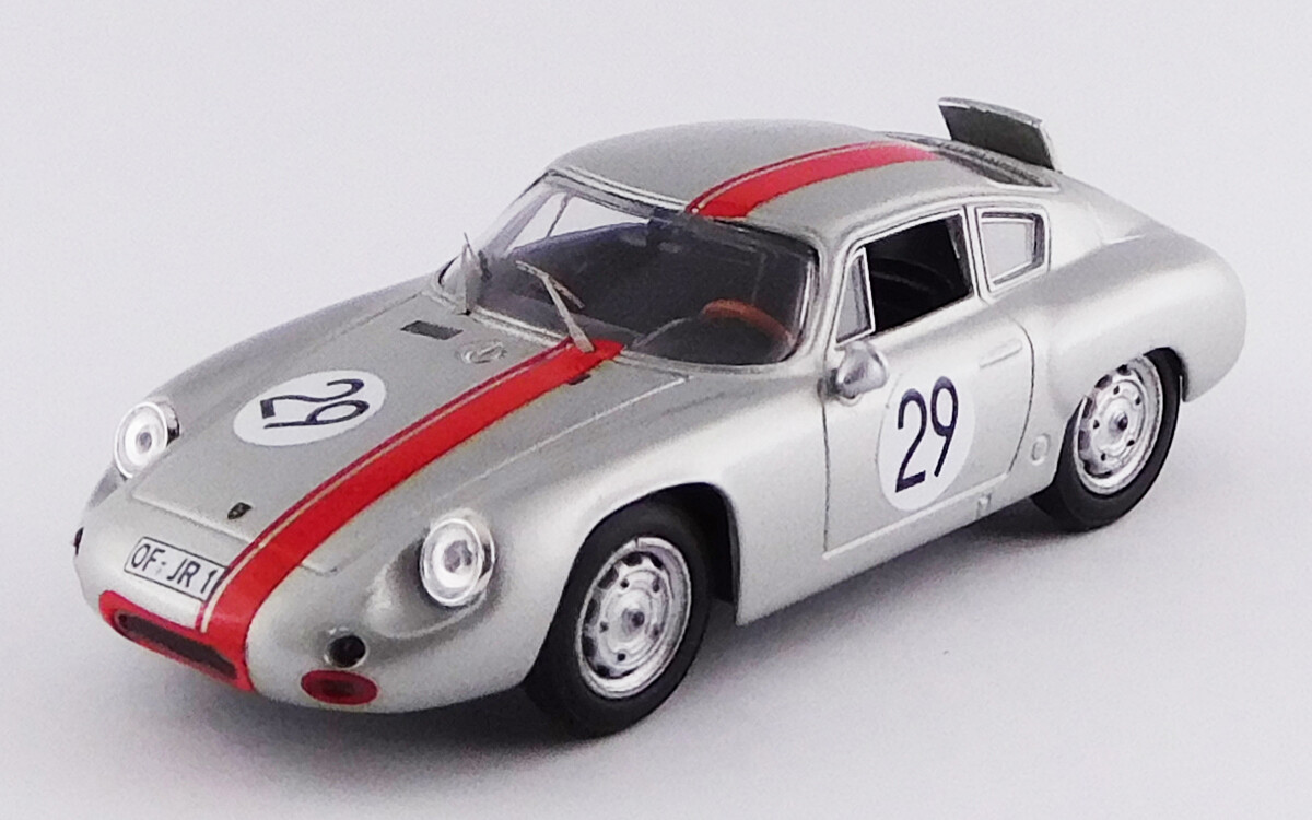 BEST9655 PORSCHE 356 ABARTH - 1000 Km. Nürburgring 1963 - Rank-Wutherich #29