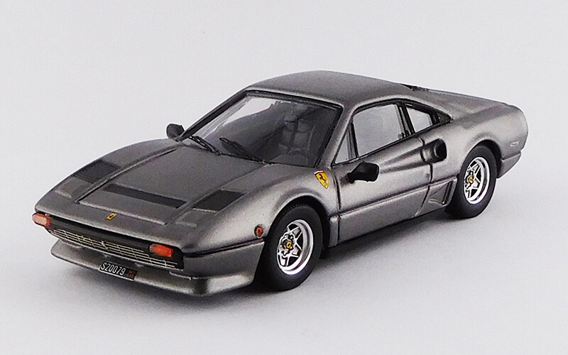 BEST9682 FERRARI 208 GTB TURBO - 1980 - Grigio met./met. Grey