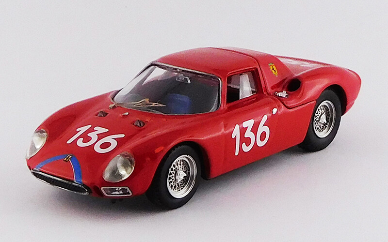 BEST9683 FERRARI 250 LM - Targa Florio 1965 - Nicodemi / Lessona #136