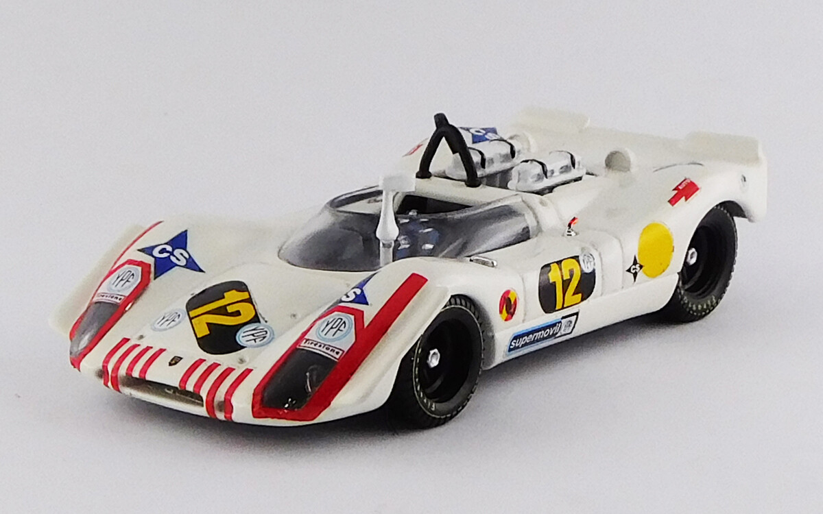 BEST9686 PORSCHE 908/02 - 1000 Km Buenos Aires 1970 - Soler-Roig / Rindt #12 - R.R. 2nd
