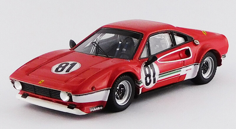 BEST9679 FERRARI 308 GTB LM - Benelux Zolder 1976 - M. Dantinne #81