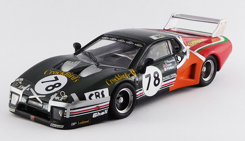 BEST9690 FERRARI 512 BB LM - Le Mans 24 Hours 1980 - O'Rourke - Phillips- Down #78 Serie Lim.Ed. 50