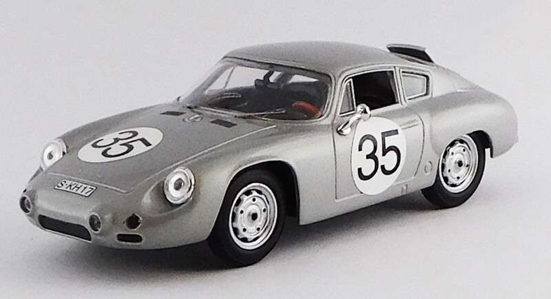 BEST9693 PORSCHE 356B ABARTH - Le Mans 24 Hours 1960 - Linge -Walter #35 - WINNER in class GT 1.6