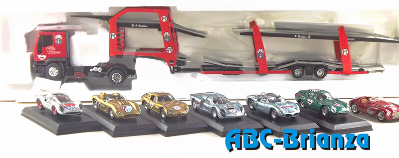 IL BIALBERO BIAB125 BISARCA IVECO CON 5 ALFA ROMEO + 2 FERRARI
