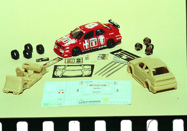 BRK43032 ALFA ROMEO 155 V6 T.I.  D.T.M. 1993 N.7 NANNINI - N.8 L