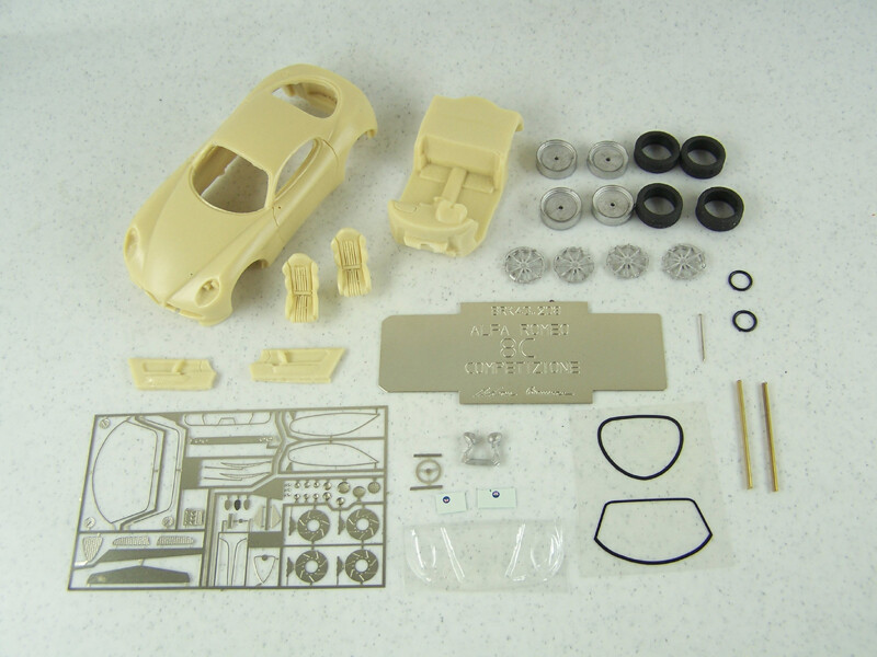 BRK43208 ALFA ROMEO 8C COMPETIZIONE PROTOTIPO 2003