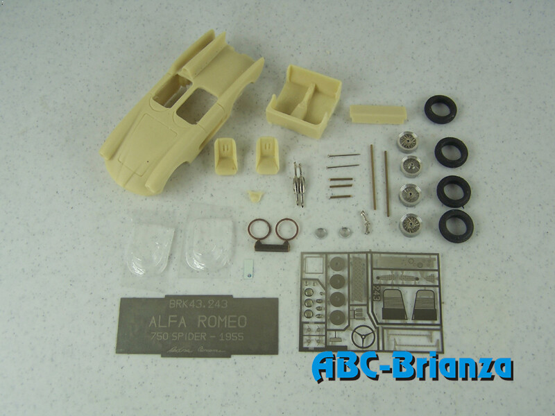 BRK43243 ALFA ROMEO 750 ABARTH SPIDER  1955