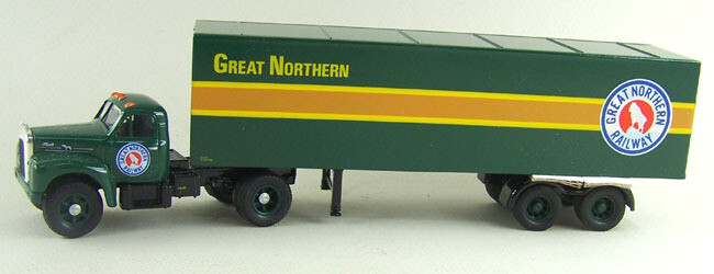 CORGI 52301 GREAT NORTHEN RAILWAY MACK B SERIES SEMI