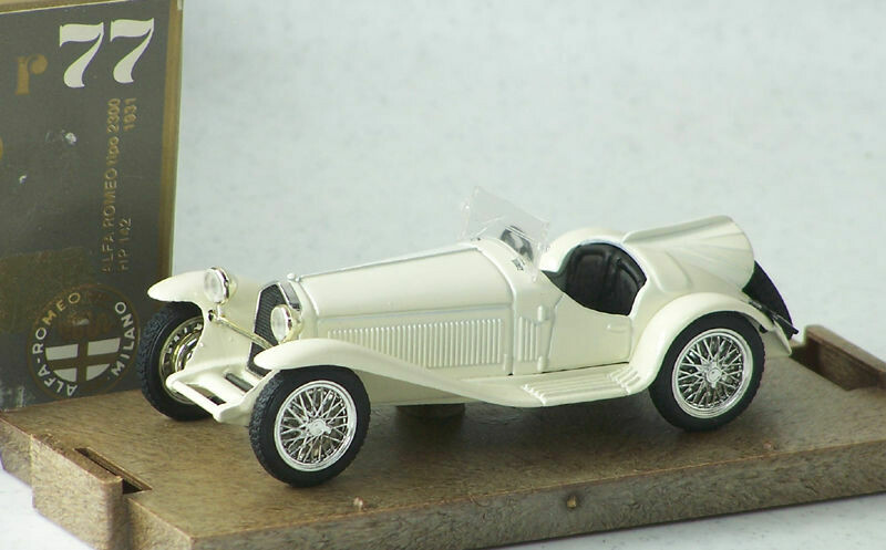 BMR077 ALFA ROMEO 2300 1931 WHITE