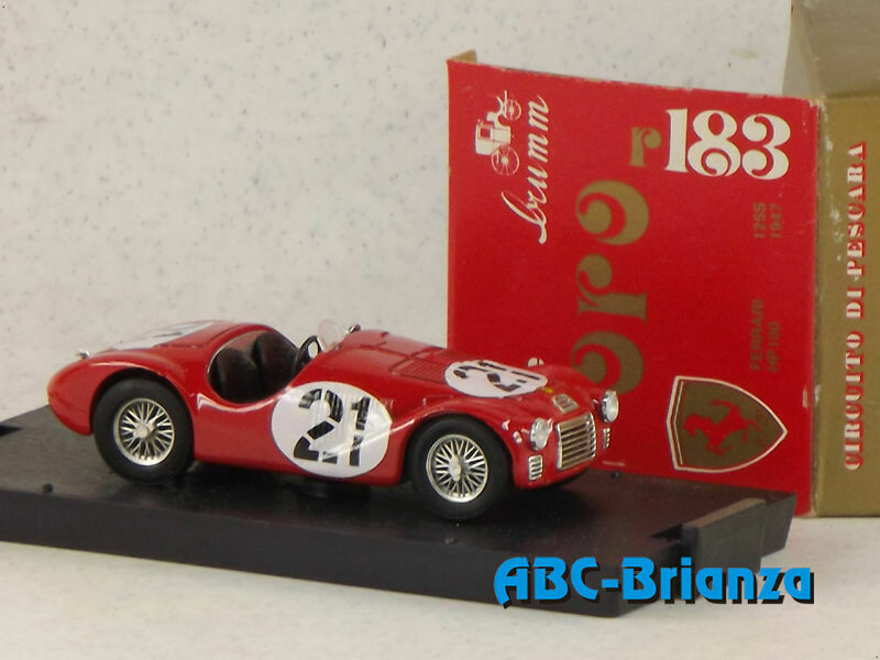 BMR183B FERRARI 125S CIRCUITO DI PIACENZA 1947