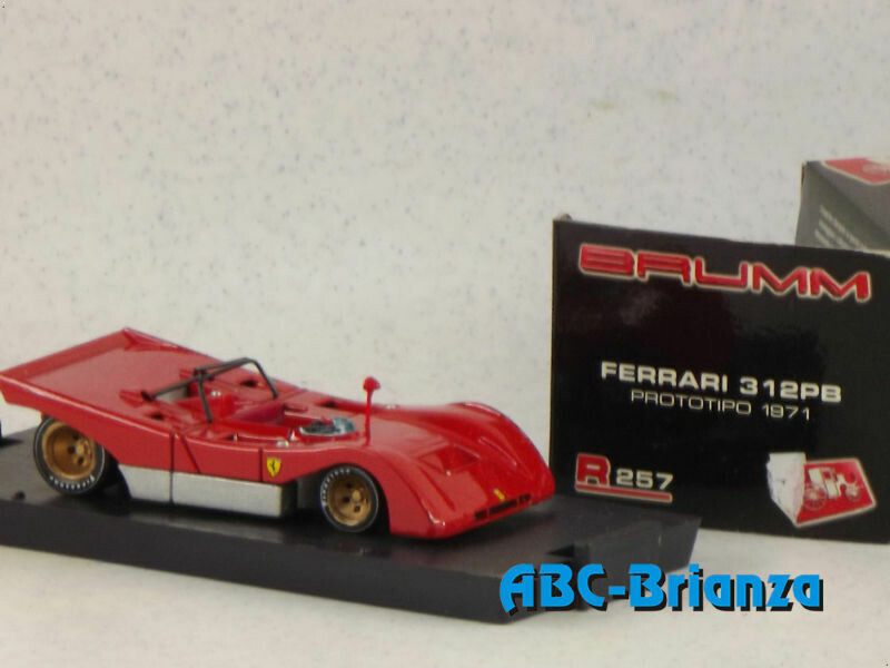 BMR257 FERRARI 312 PB 71 PROTOTIPO