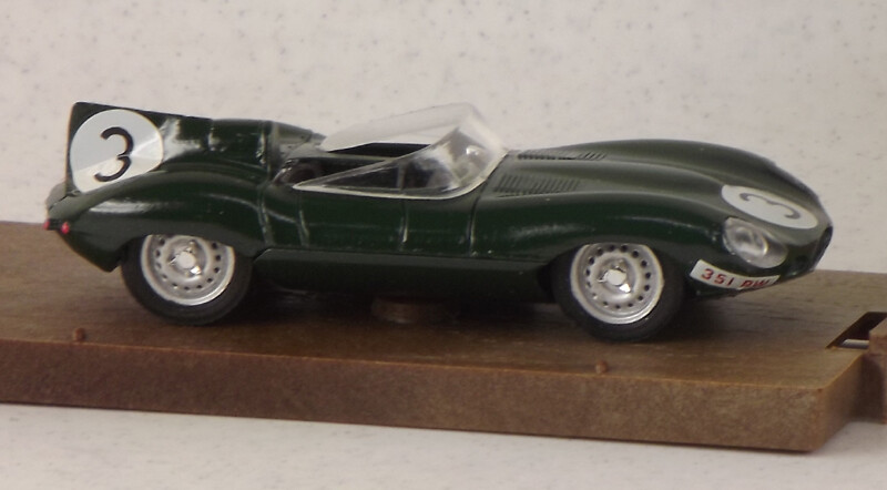 BMR150 JAGUAR D-TYPE LE MANS 1956 6°HAWTHORN-IVOR BUEB