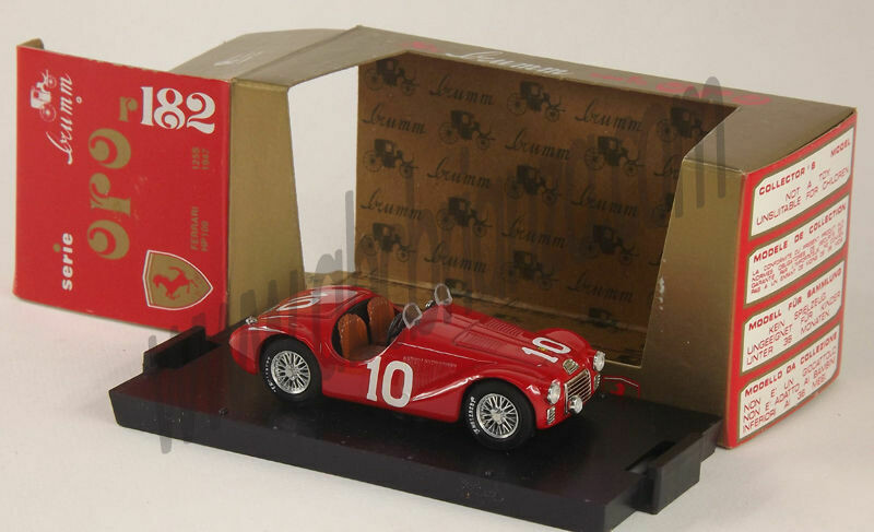 BMR182-10  FERRARI 125 S 1947 #10 RED