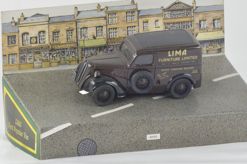 CORGI D980-13 FORD POPULAR VAN  LIMA FURNITURE LIMITED