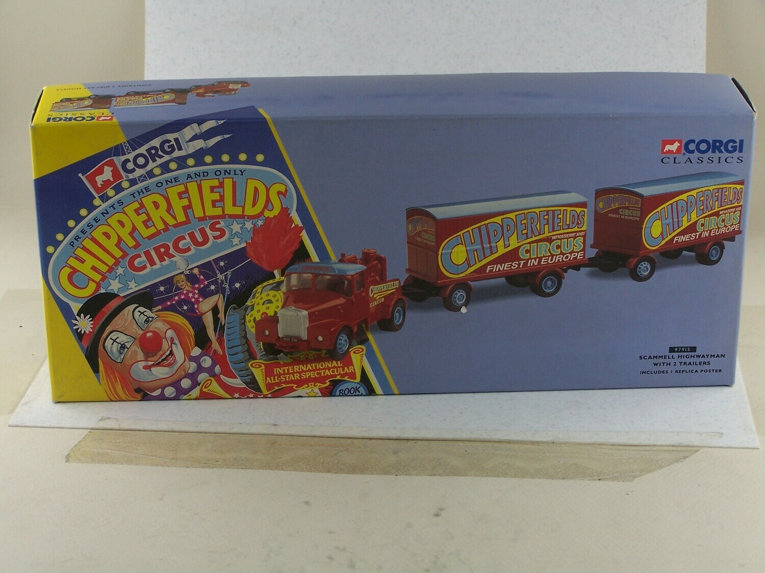 CORGI 97915 SCAMMELL HIGHWAYMAN WITH 2 TRAILERS
