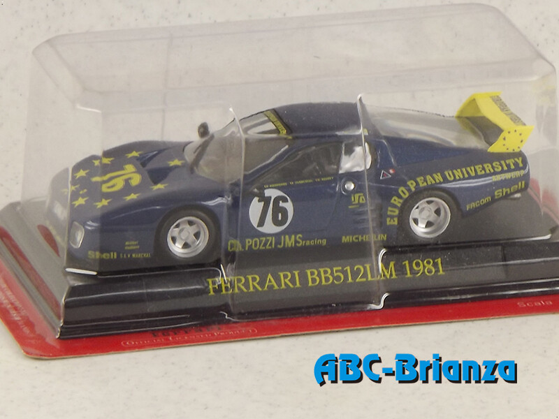 EDICOLA ED054 FERRARI BB512LM 1981