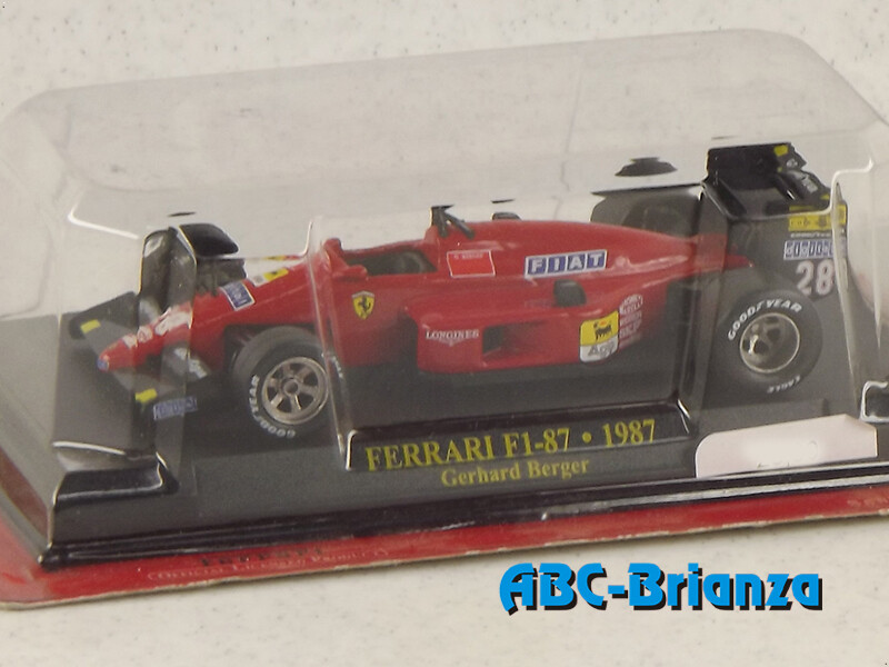EDICOLA ED073 FERRARI F1-87 1987