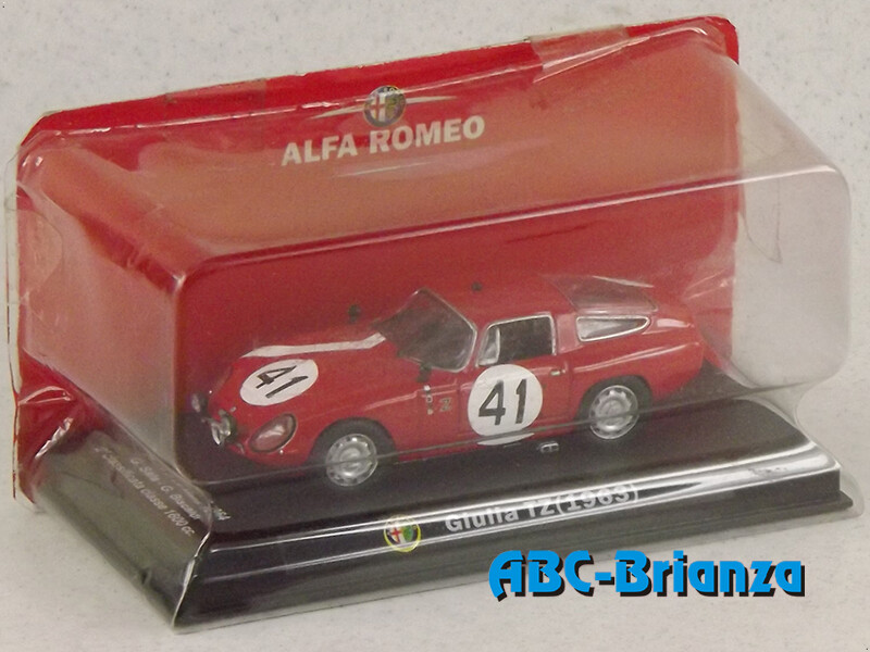 EDICOLA ED124 ALFA ROMEO GIULIA TZ LE MANS 1964 SALA-BISCALDI  # 41