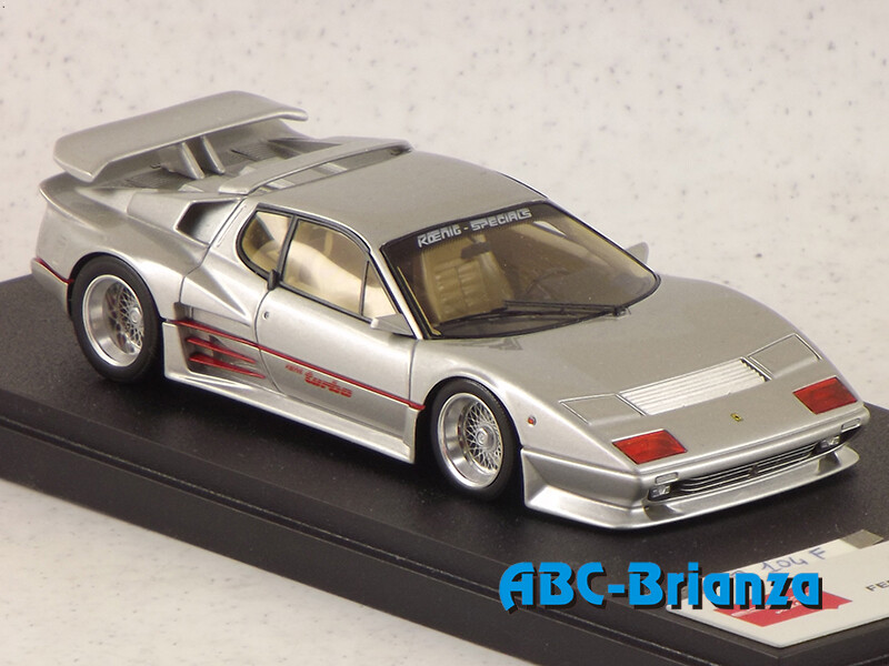 EIDOLON EIDM104F KOENIG Ferrari 512BBi Turbo  "BBS  Wheel type"Silver