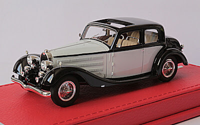 EVRAT217 Bugatti T57 Galibier Vanvooren #57414 versione restaurata come originale