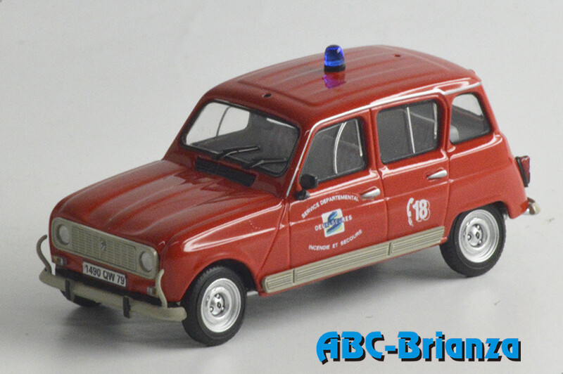 ELIGOR ELI101603 RENAULT 4TL SDIS 1979 +FIGURE