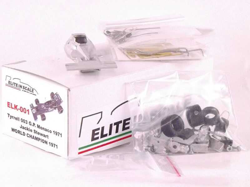 MERI KITS ELITE IN SCALE ELK001 TYRRELL 003 GP MONACO 1971 JACKIE STEWART WORLD CHAMPION 1971