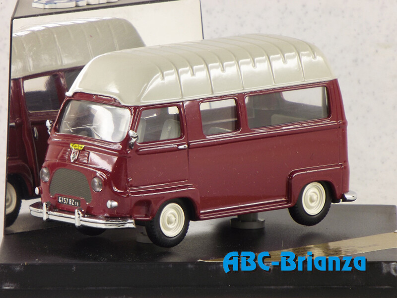 CITY -CV007B Renault Estafette 60 Microcar High Roof Dark Red