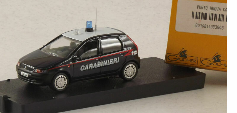 GIOCHER GRPN01 FIAT PUNTO NUOVA CARABINIERI