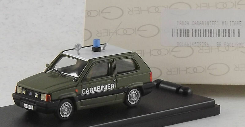 GIOCHER GRPA01PMC FIAT  PANDA CARABINIERI MILITARI