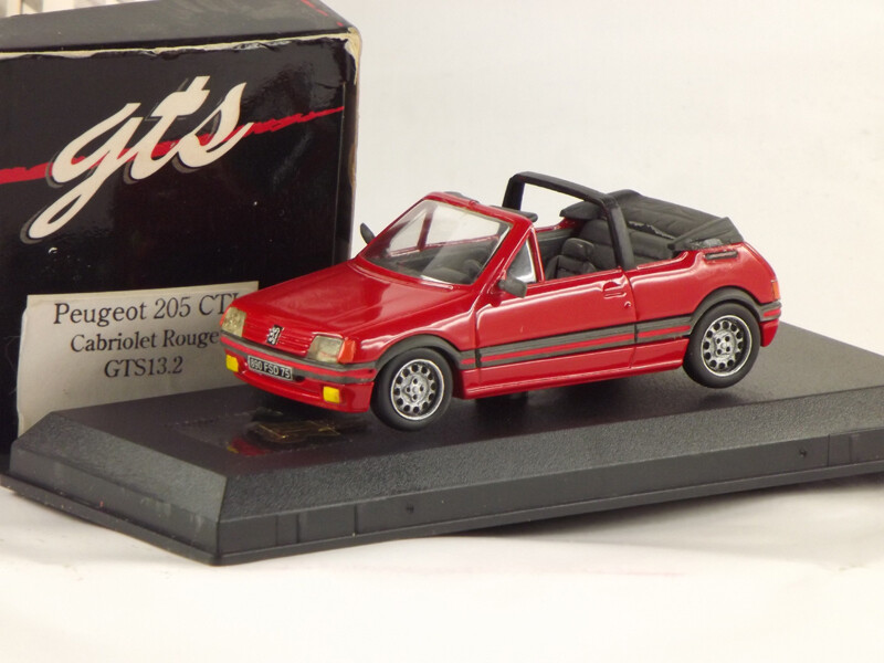GTS GTS13.2  PEUGEOT 205 CTI CABRIOLET RED