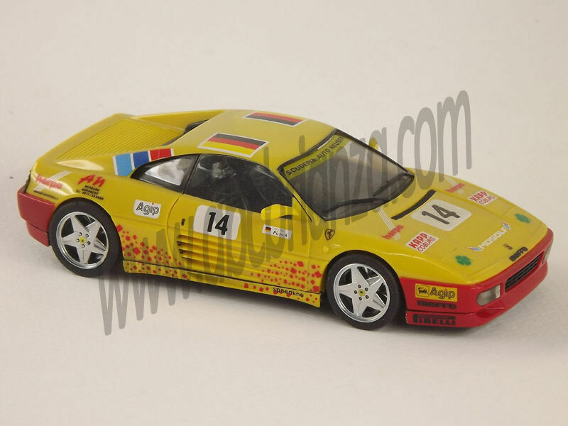 HERPA HERPA2669 FERRARI 348 CHALLENGE PETER PAUL PIETSCH