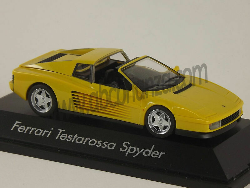 HERPA HERPA0313 FERRARI TESTA ROSSA SPYDER GIALLA