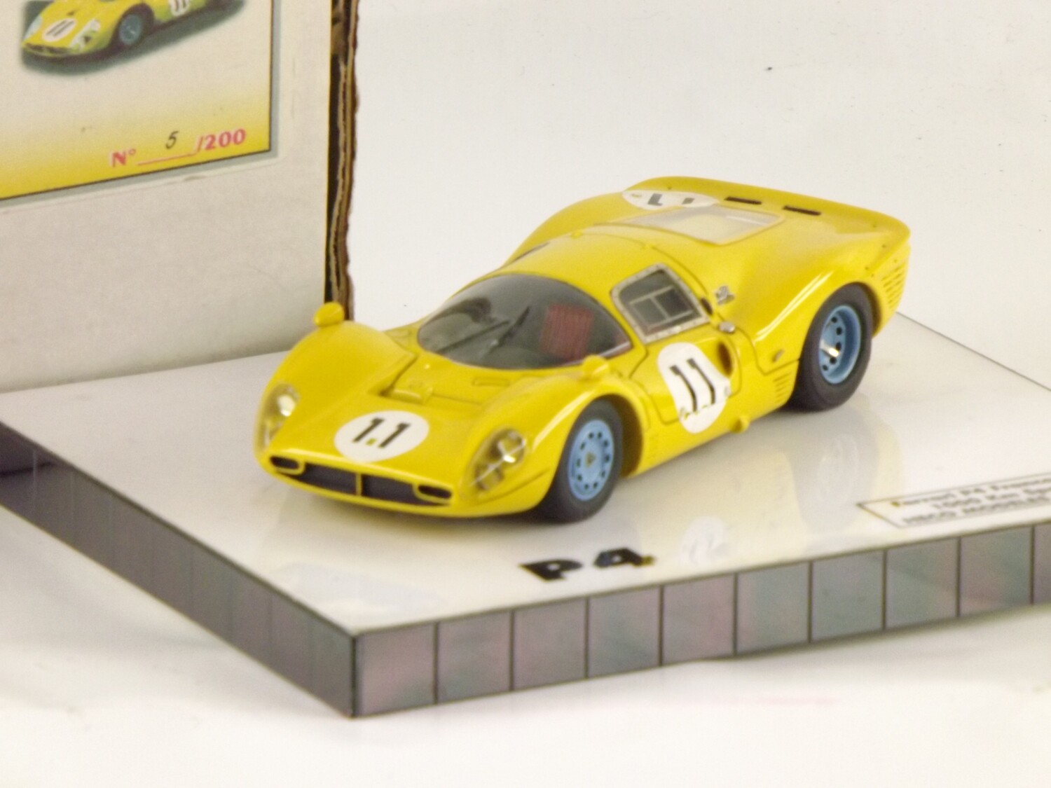 HECO MODELES HECO347 FERRARI 412 P  1000 KM.SPA 1967