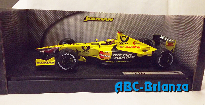 HOT WHEELS HW50197 JORDAN RJ11 JARNO TRULLI