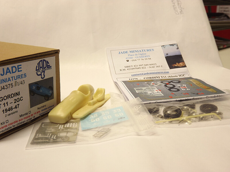 JADE JADK43075 GORDINI T11-2GC 1946-47